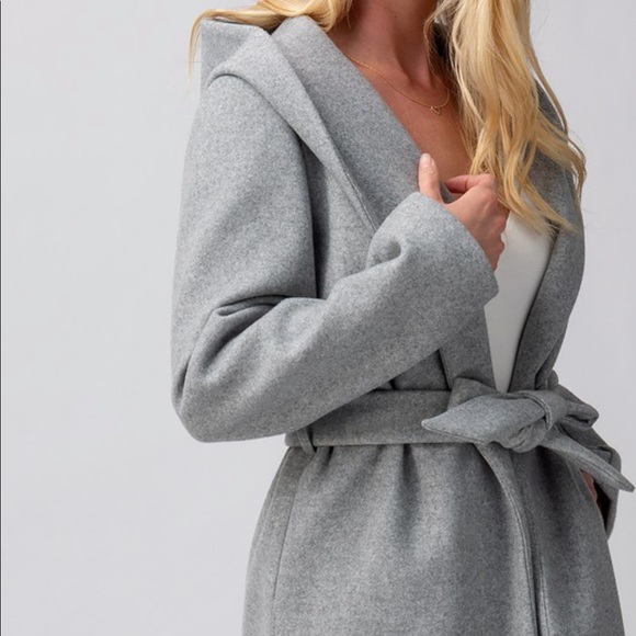 NEW Hoodie Lapel Coat - Picture 5 of 6